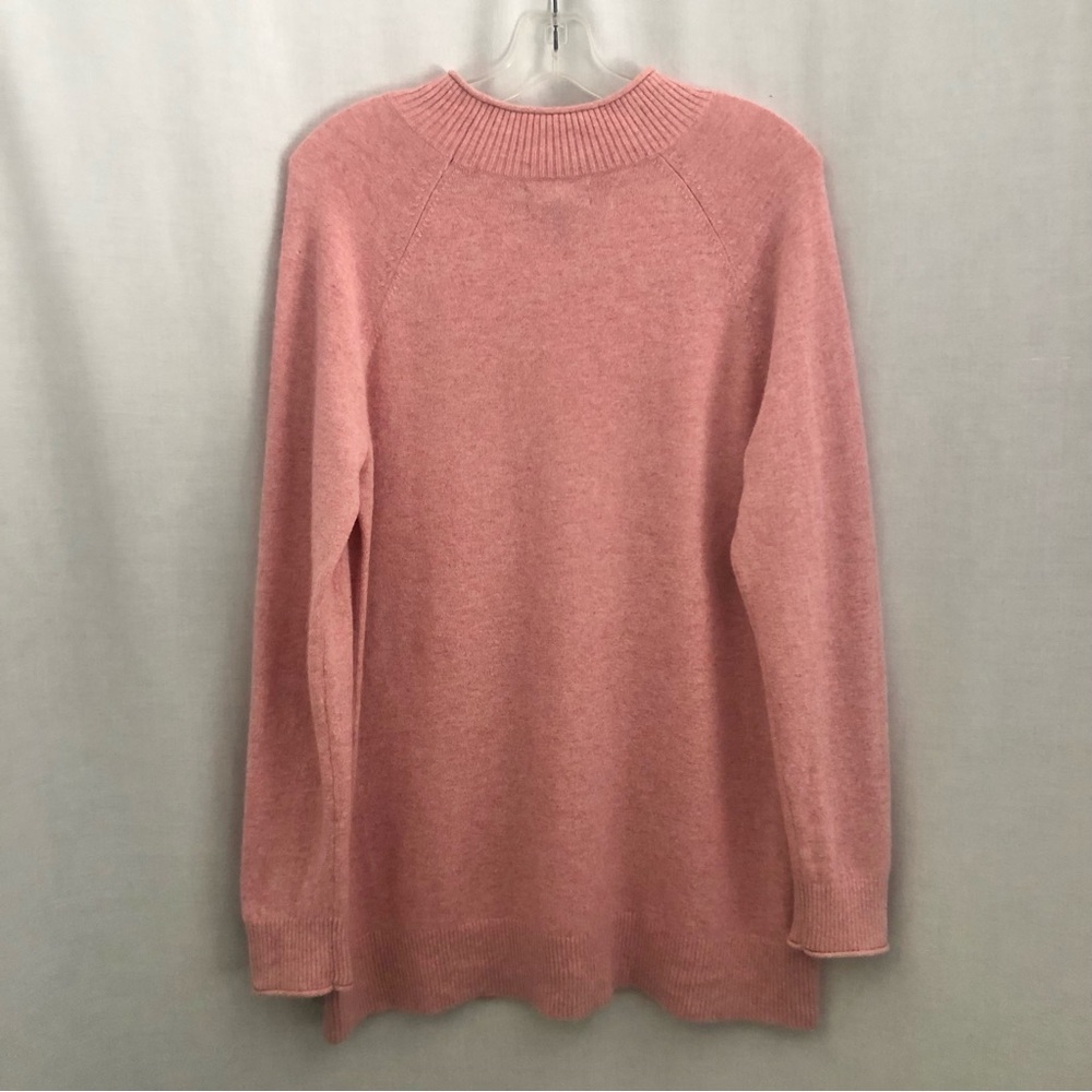 Lands' End Pink Crew Neck Sweater - Picture 4 of 10